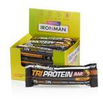 Протеиновый батончик IronMan Tri Protein Bar ваниль 12*50 г