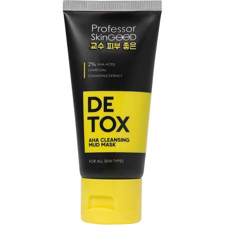 Маска Professor SkinGOOD для лица глиняная с фруктовыми кислотами Pore Detox AHA Cleansing Mud Mask 50ml