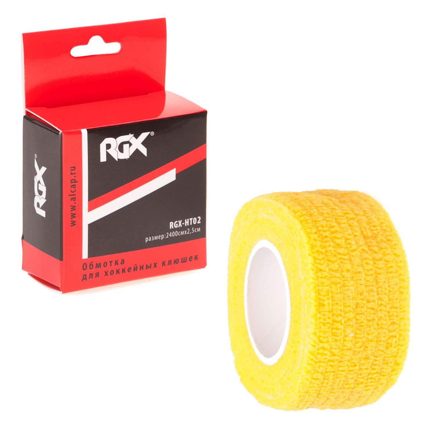 Обмотка для клюшек RGX RGX-HT02 для рукоятки Yellow - фото 2