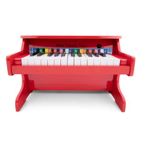 Пианино New Classic Toys 25 клавиш красное