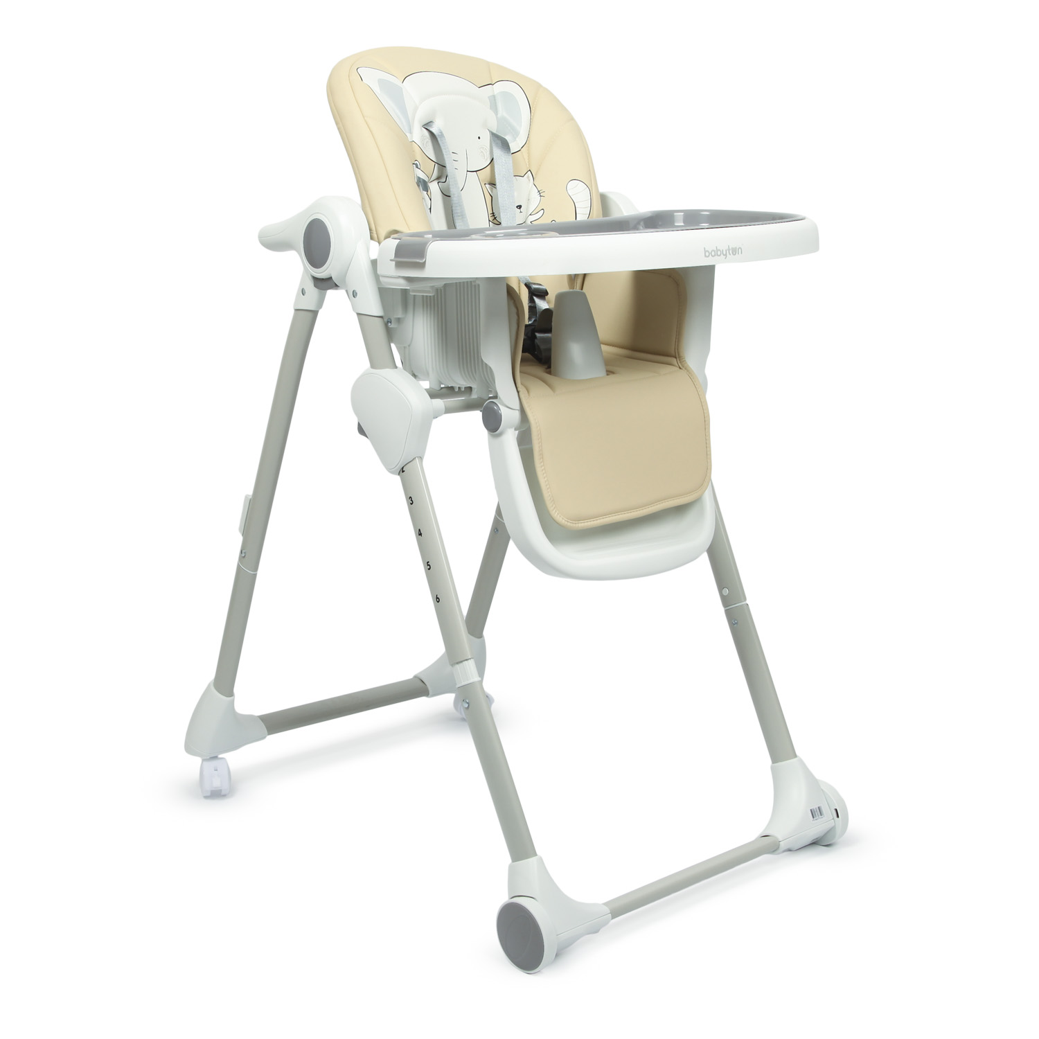 Стульчик Babyton Multiset Beige - фото 8