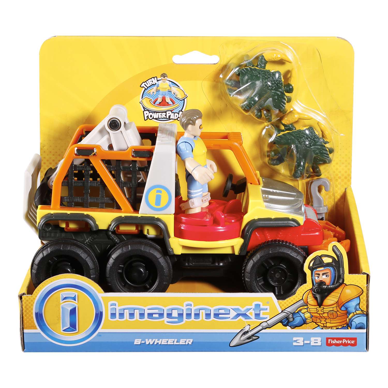 Набор игровой IMAGINEXT Шестиколёсный грузовик DFX98 DFX95 - фото 2