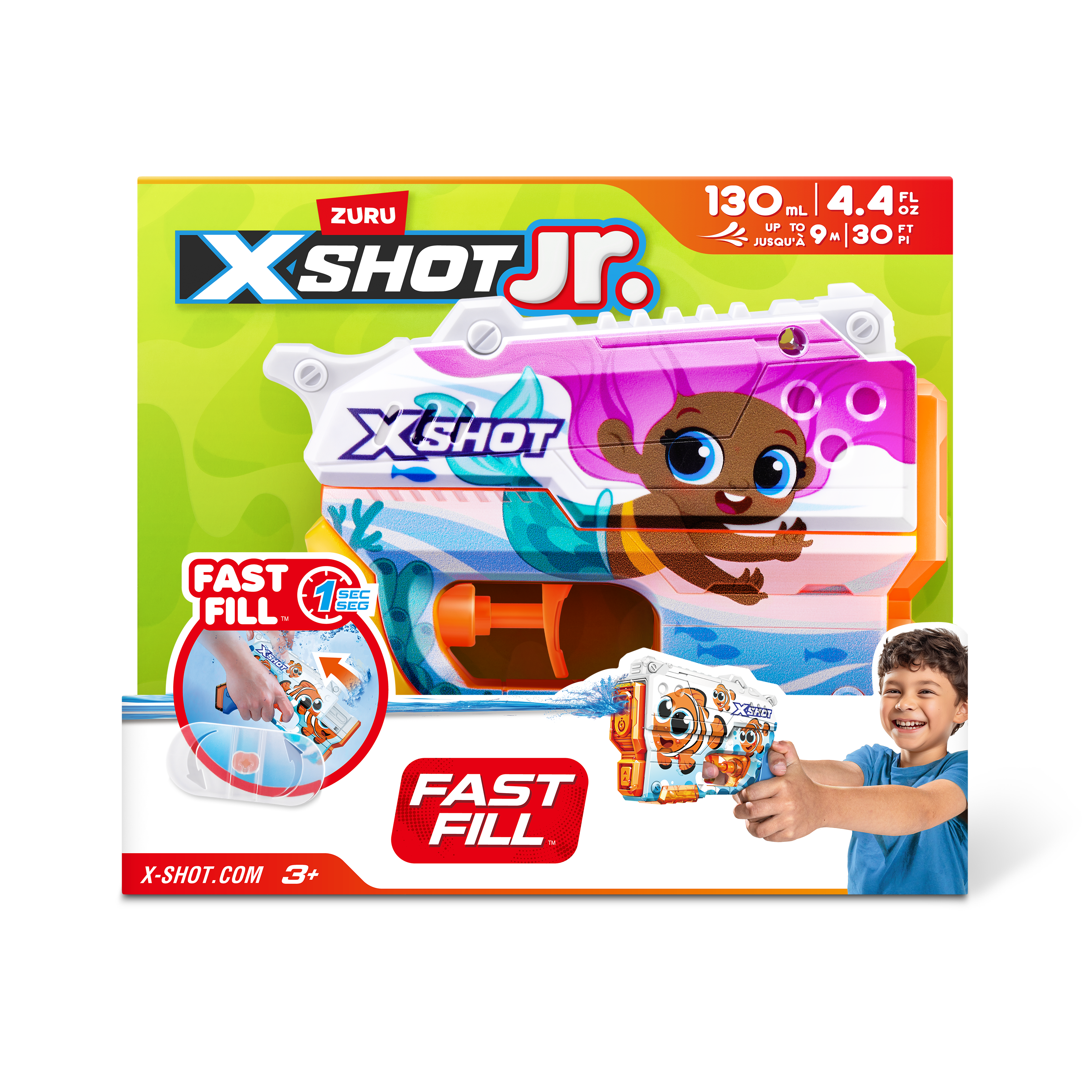 Бластер водный X-Shot Water Fast Fill Дошкольный 118143A - фото 7