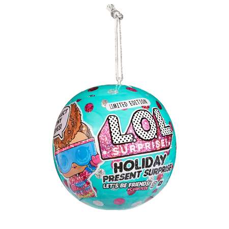 Игрушка в шаре L.O.L. Surprise Holiday Present Surprise в непрозрачной упаковке (Сюрприз) 571247E7C