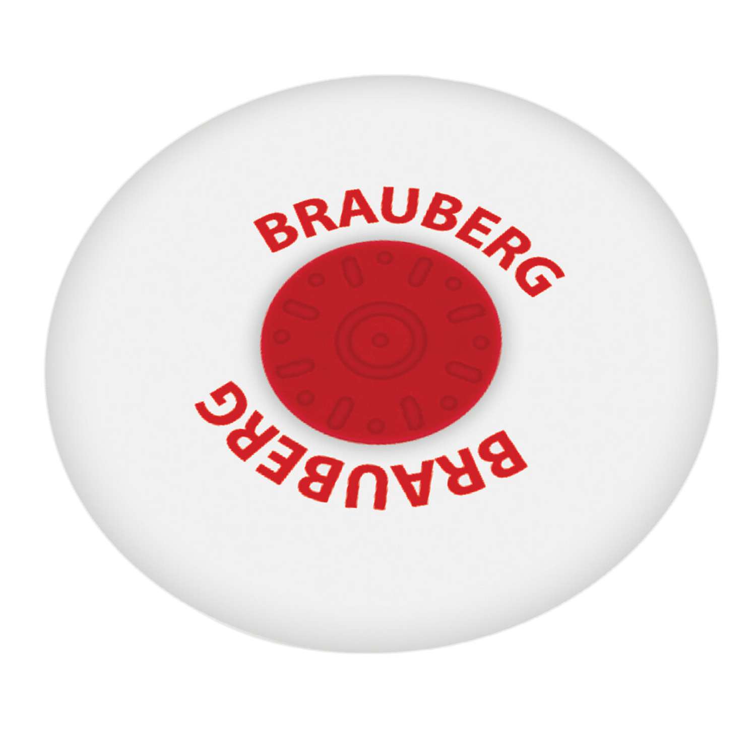 Ластик канцелярский Brauberg для карандаша 24 штуки - фото 1