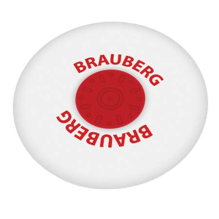 Ластик канцелярский Brauberg для карандаша 24 штуки