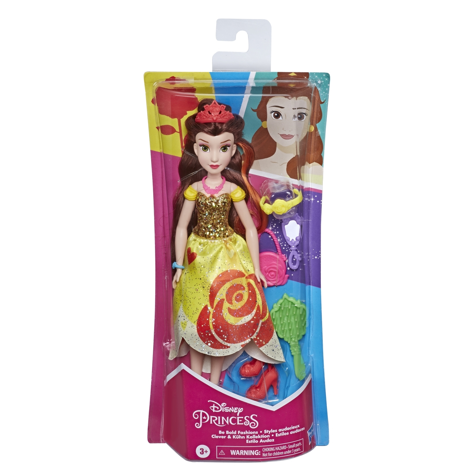 Игрушка Disney Princess Hasbro Бэлль с аксессуарами E6621EU6 E3048EU6 - фото 2