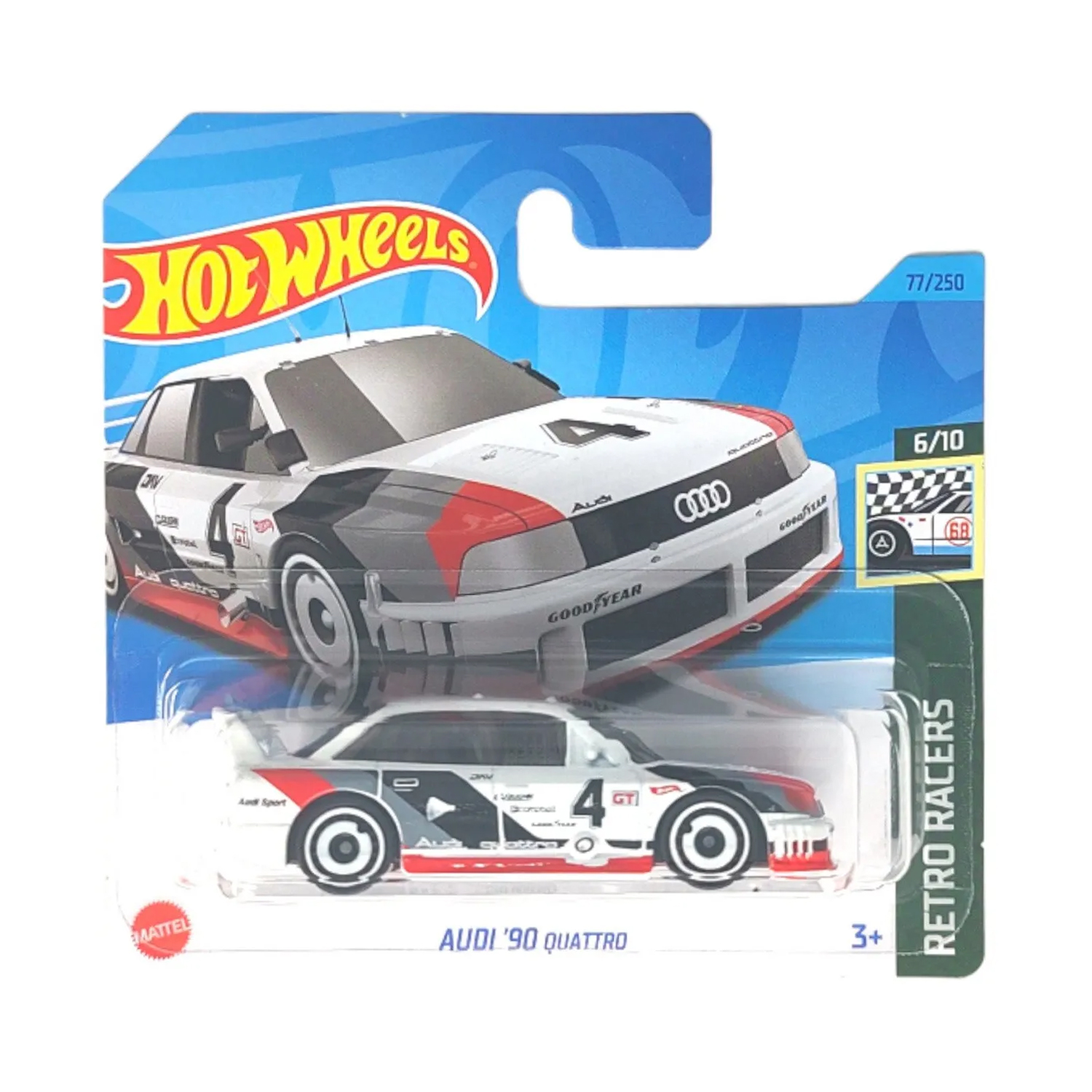 Автомобиль Hot Wheels Audi 1:64 5785-A77-HKG35 - фото 1