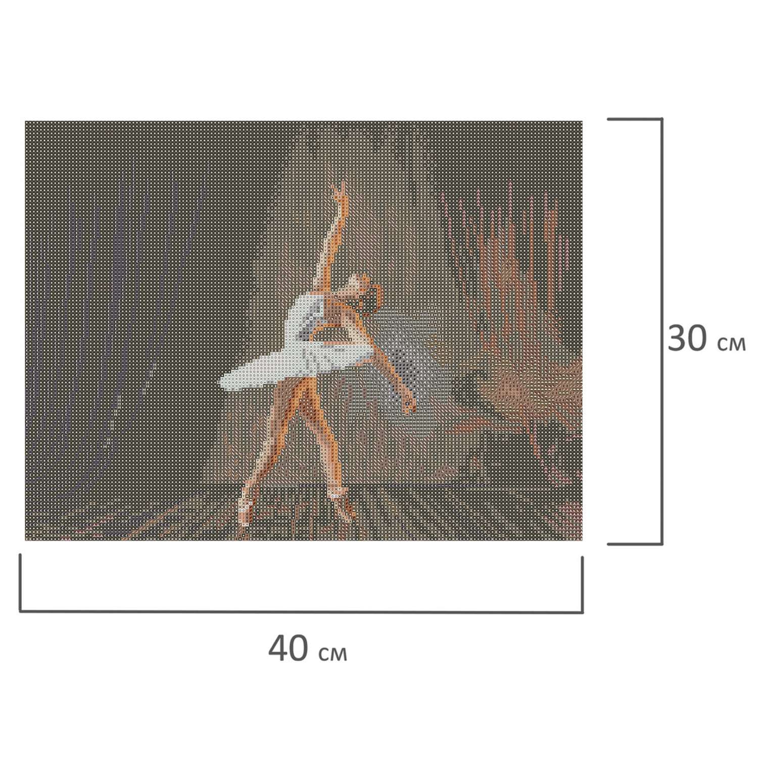 Алмазная мозаика Остров Сокровищ 30х40 см Балерина - фото 8