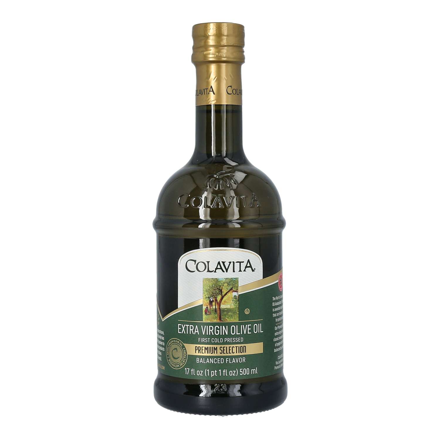 Масло оливковое Colavita нерафинированное E.V. Mediterranean 500 мл - фото 3