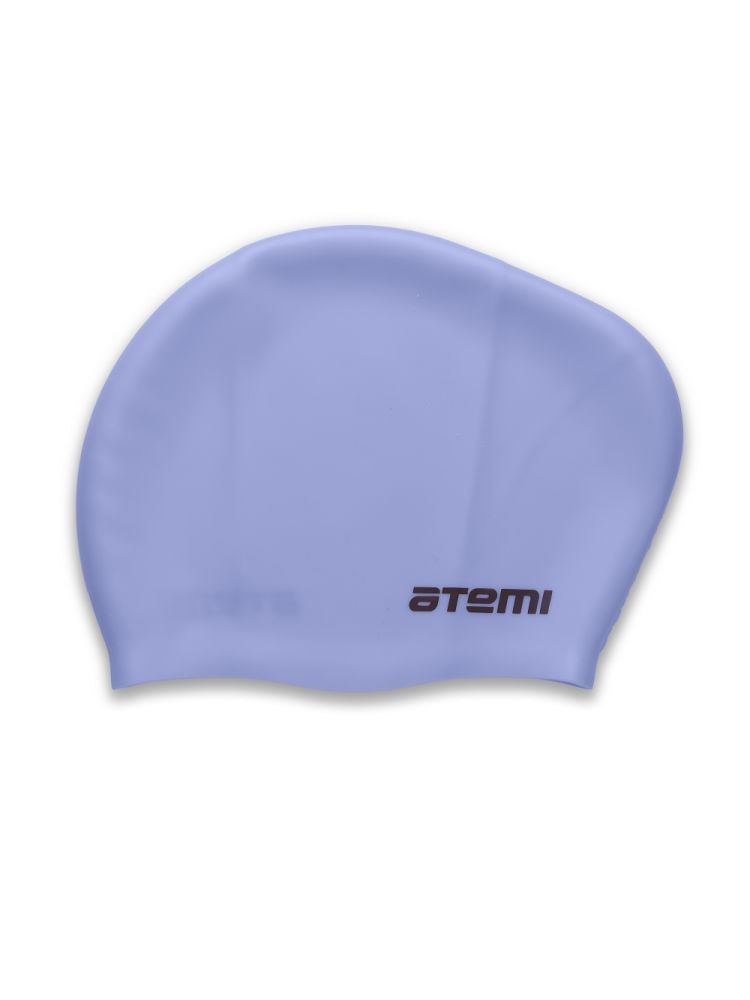 Шапочка для плавания LC-05 Atemi для длинных волос силикон объём 56-64 см цвет серый - фото 5
