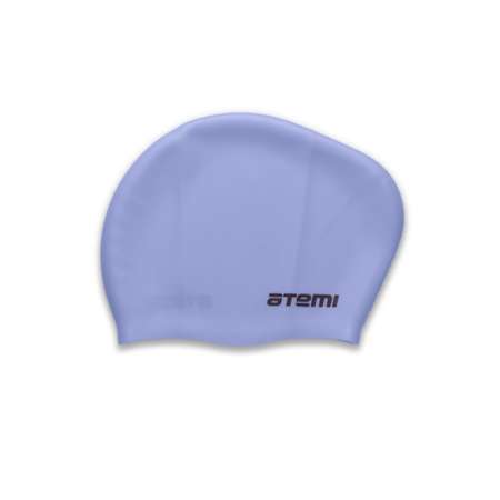 Шапочка для плавания LC-05 Atemi для длинных волос силикон объём 56-64 см цвет серый