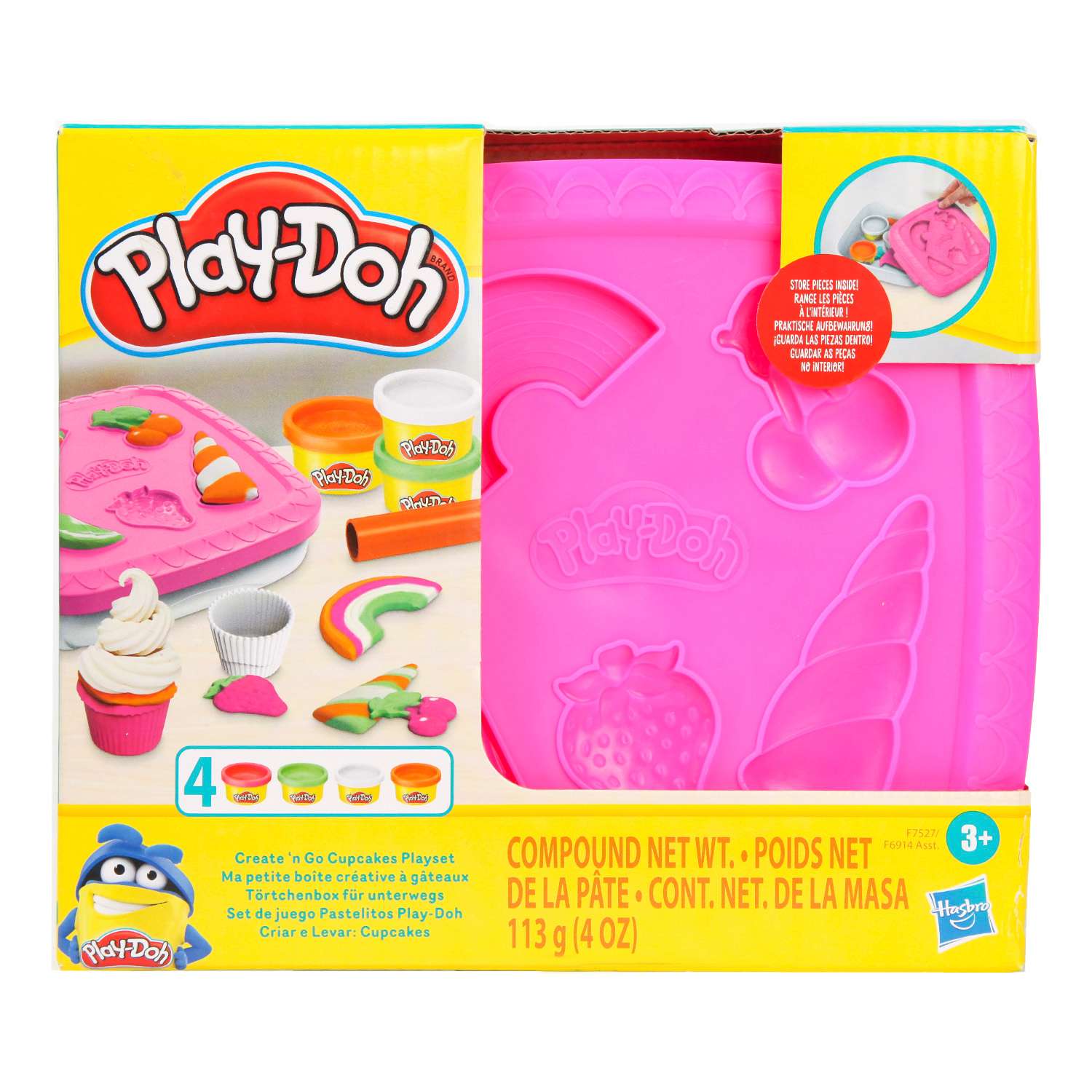 Набор игровой Play-Doh Кексы с контейнером для хранения F7527 - фото 1