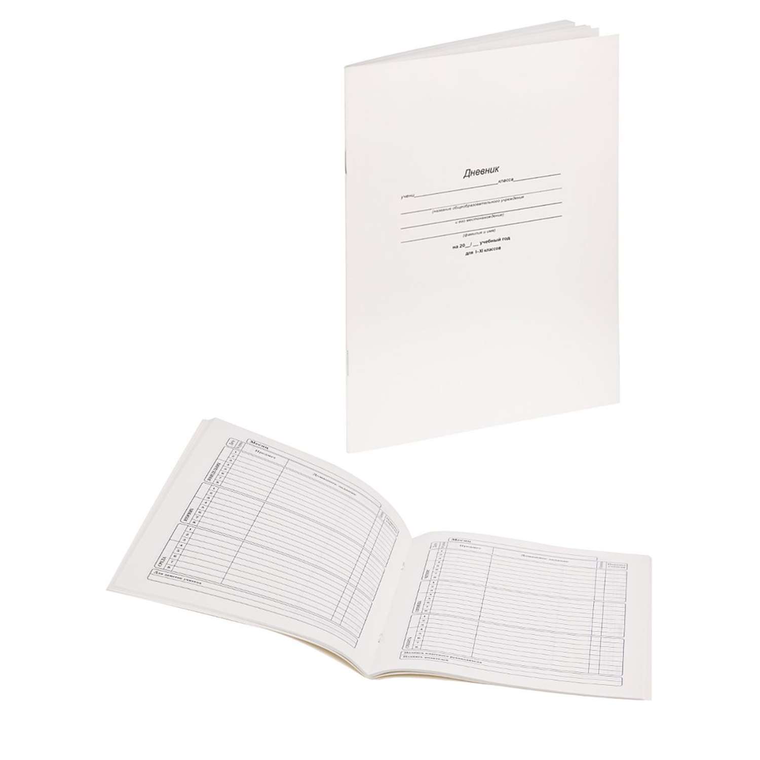 Дневник школьный Prof Press Белый стандарт 40 листов - фото 3
