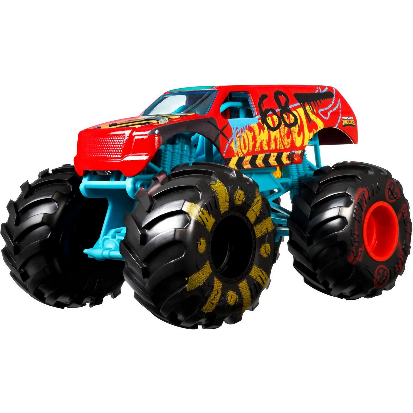 Машинка Hot Wheels Monster Trucks большой Демо Дерби GWL09 FYJ83 - фото 1