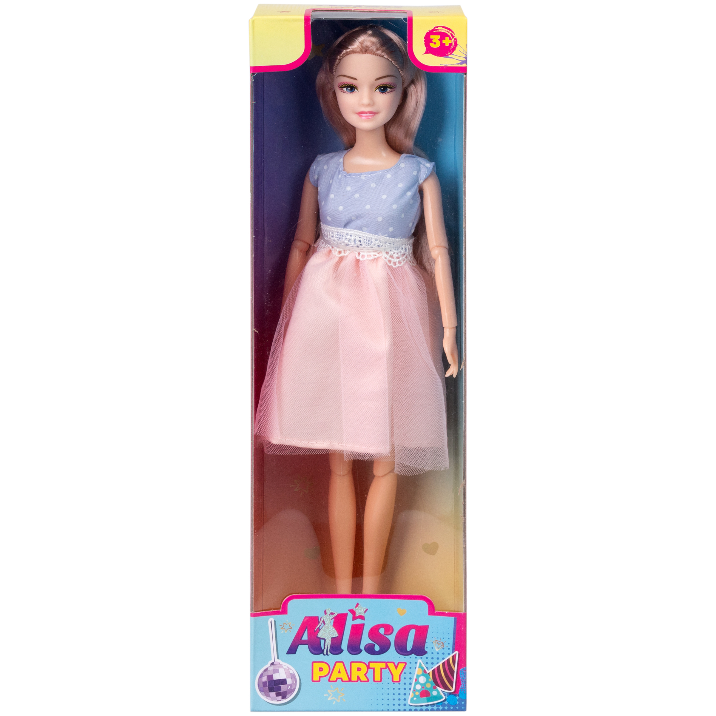 Кукла модельная 1TOY Alisa Party Т25085 - фото 4