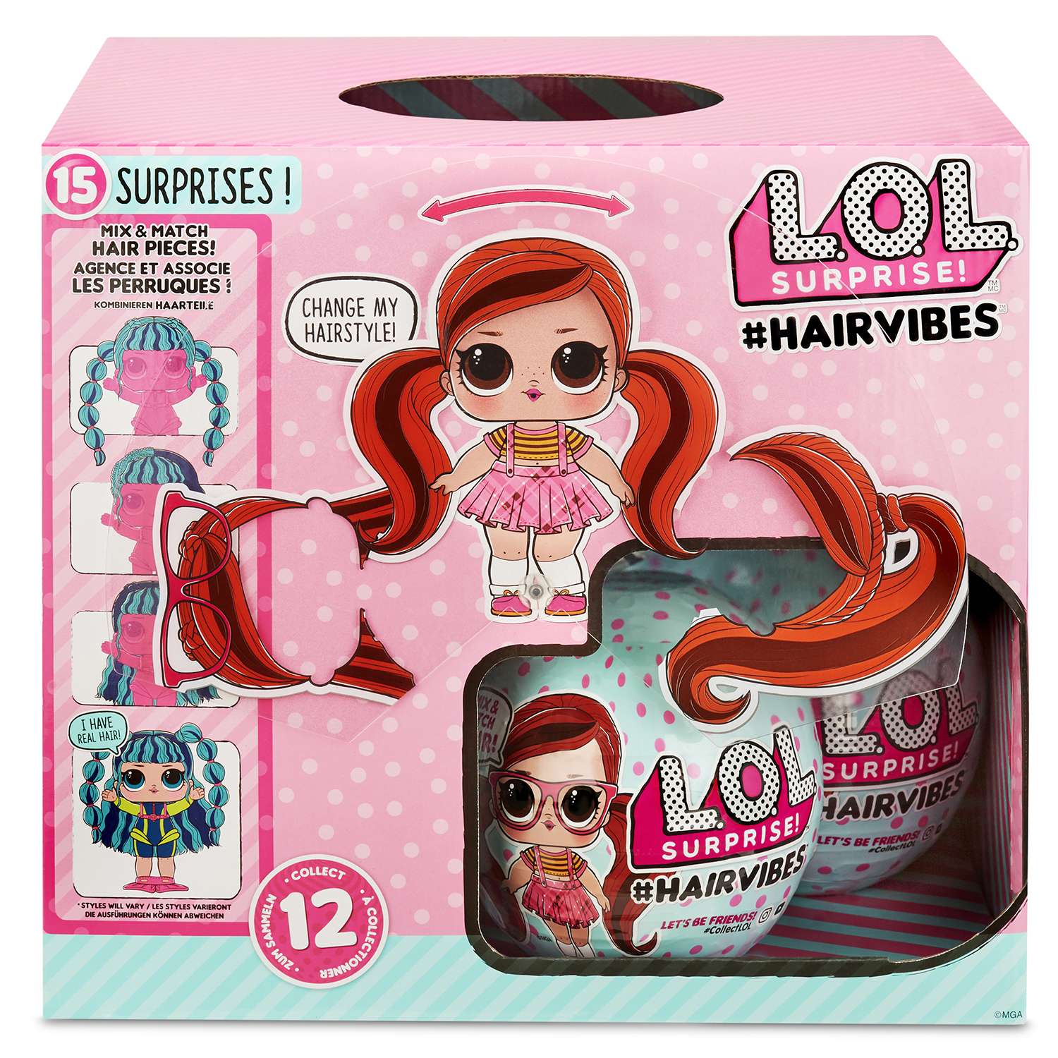 Игрушка в шаре L.O.L. Surprise Hairvibes 564744E7C-V 564744E7C-V - фото 12