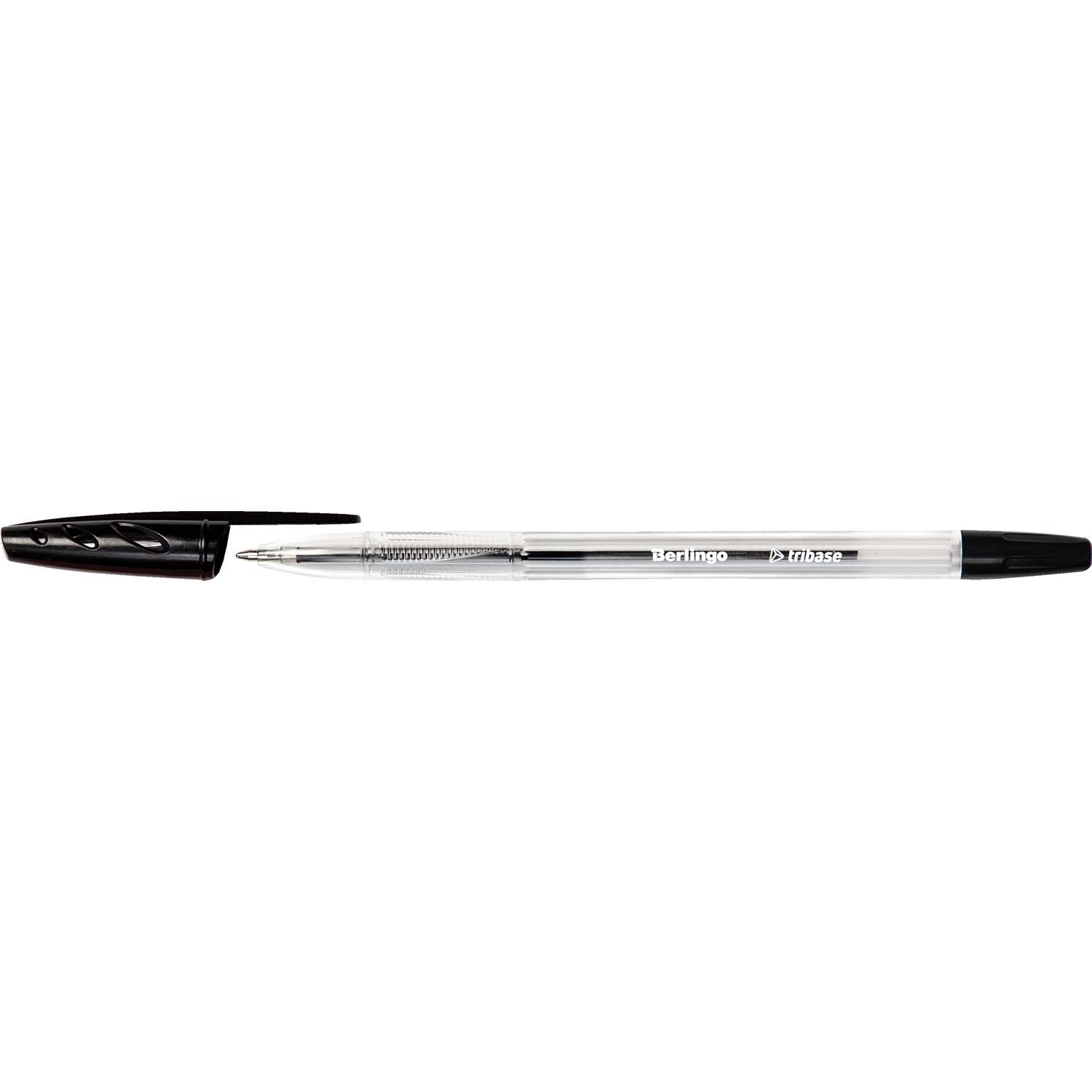 Ручка шариковая BERLINGO Tribase 1.0мм Черный CBp_10901 - фото 1