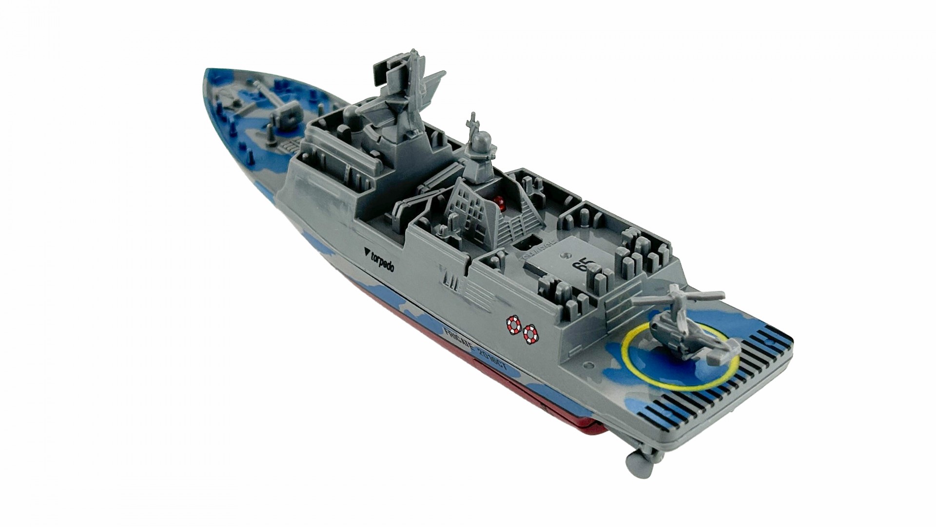 Катер фрегат Create Toys на радиоуправлении Frigate купить по цене 1810 ₽ в  интернет-магазине Детский мир