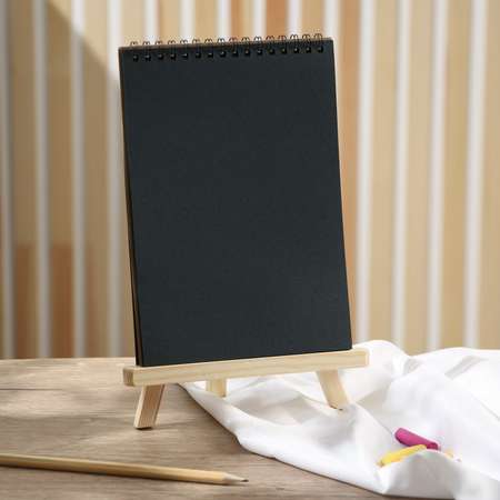 Скетчбук ARTLAVKA с черными листами А5 20 листов 160 г/м2 Ван Гог