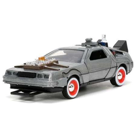 Автомобиль Jada DeLorean Time Machine Back To TheFuture 1:32