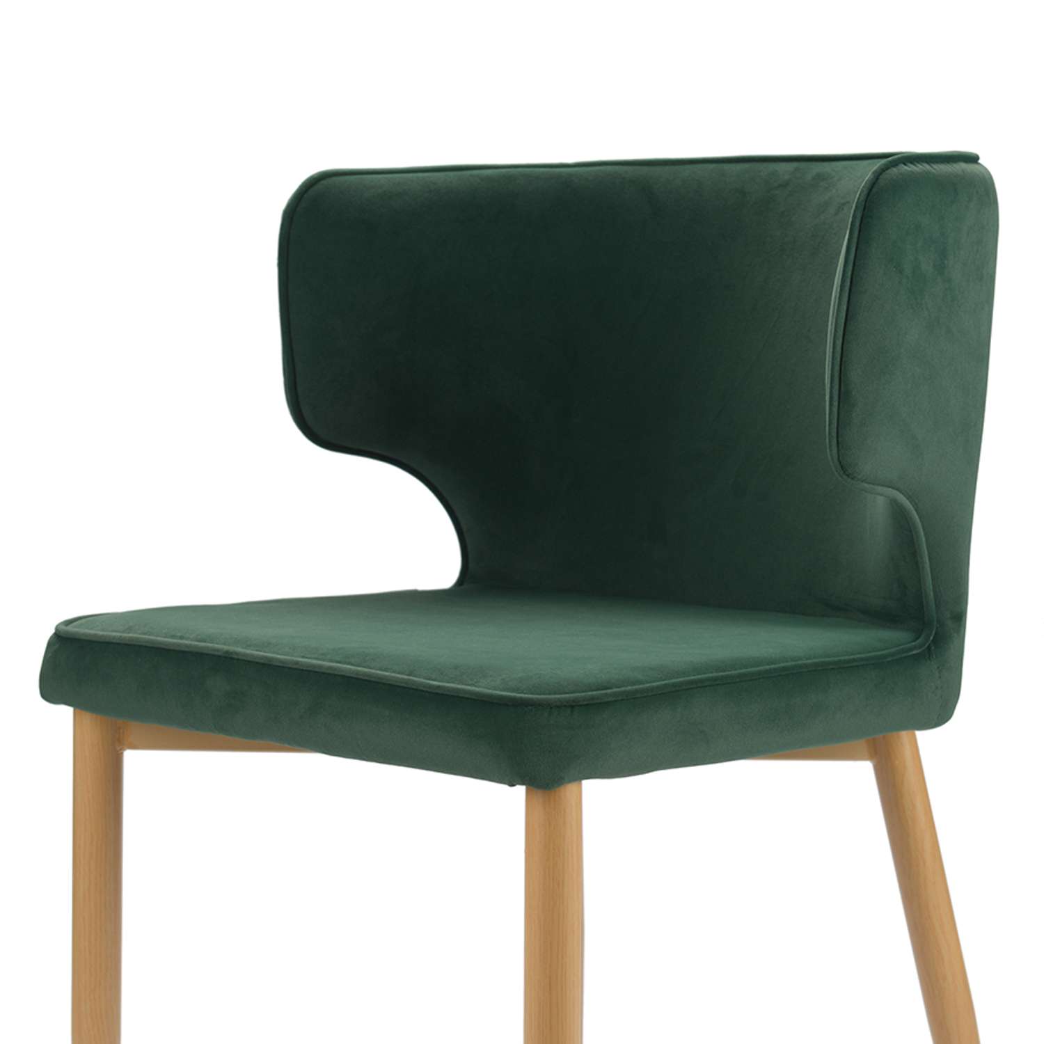 Кресло BERG Martin велюр зеленое - фото 17