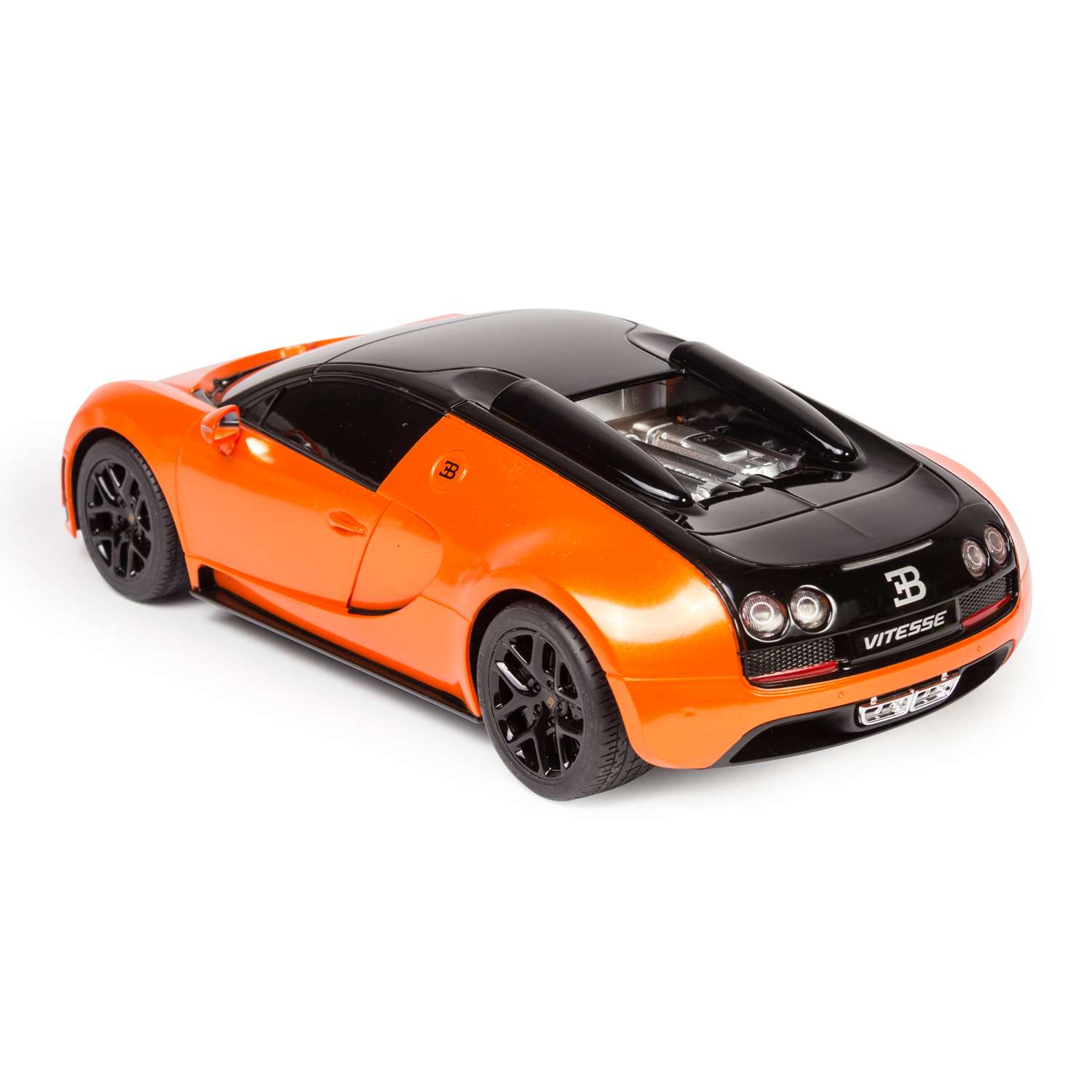 Машинка р/у Rastar Bugatti Veyron Vitesse1:18 оранжевая - фото 5