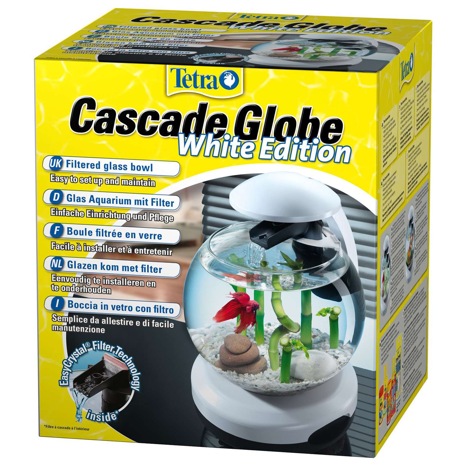 Комплекс аквариумный Tetra Cascade Globe 6.8л Белый - фото 3