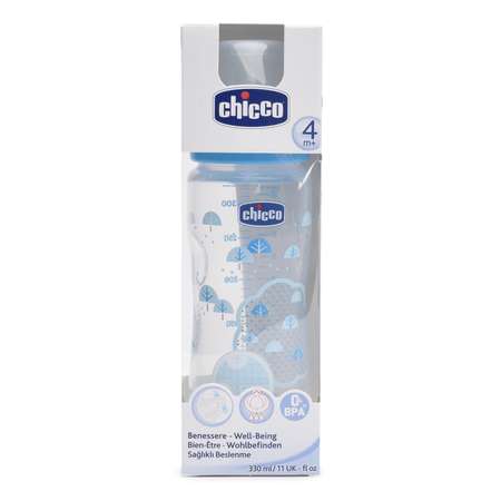 Бутылочка Chicco 330 мл Boy WB (70735200000)