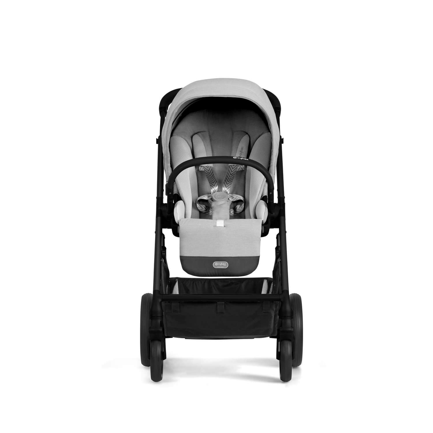 Коляска Cybex Balios S Lux BLK 3в1 Lava Grey с дождевиком - фото 3