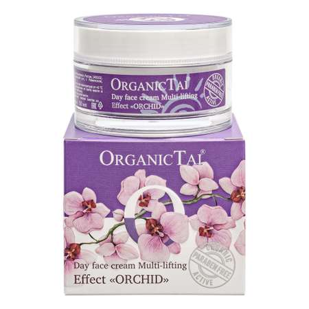 Крем для лица OrganicTai Дневной крем Мульти-лифтинг эффект Орхидея 50 мл