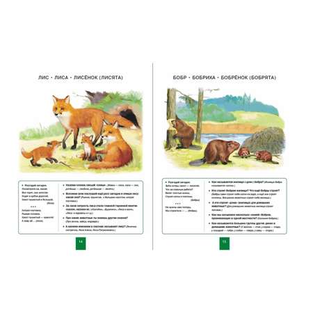 Книга Школьная Книга Мир животных Развитие речи через познание окружающего мира