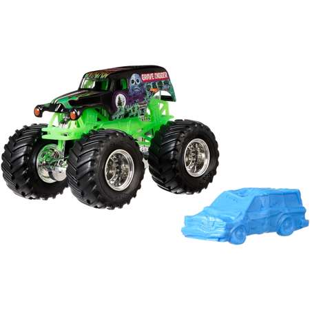 Машина Hot Wheels Monster Jam 1:64 Tour Favorites Грейв Диггер FLX23