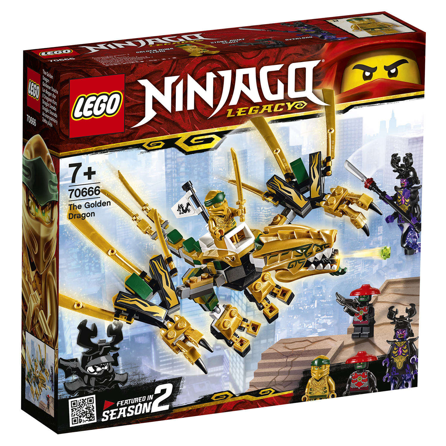 Lego ninjago dragon dorado on sale