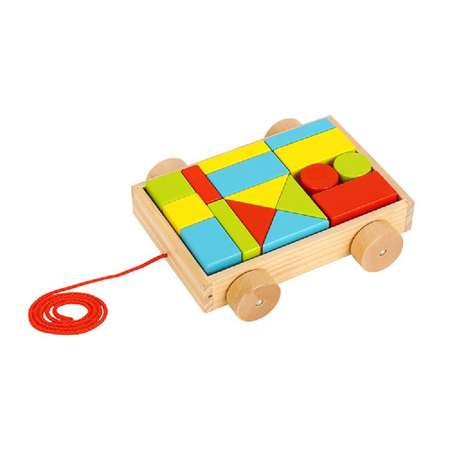 Каталка Tooky Toy TKB369A с кубиками