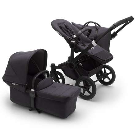 Коляска 2 в1 Bugaboo Donkey3 Complete Mineral Black-Washed Black 189154MC01