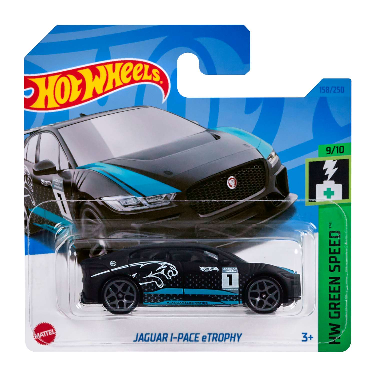 Игрушечная машинка Hot Wheels jaguar i-pace etrophy 5785-A158-HKH60 - фото 1