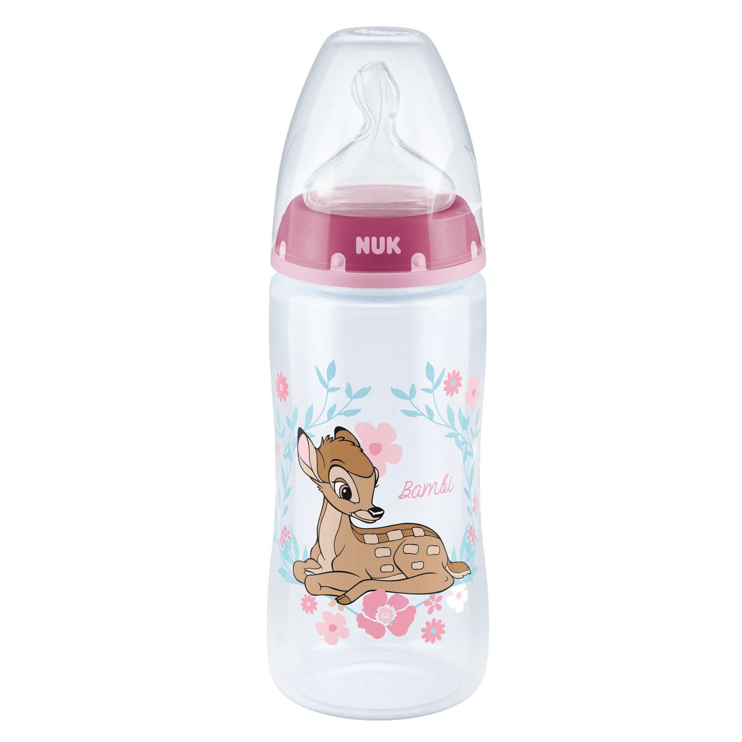 Бутылочка Nuk First Choice Plus Дисней Бэмби 300мл - фото 1