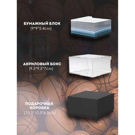 Блок для заметок 3D PROtect Баскетбольная площадка