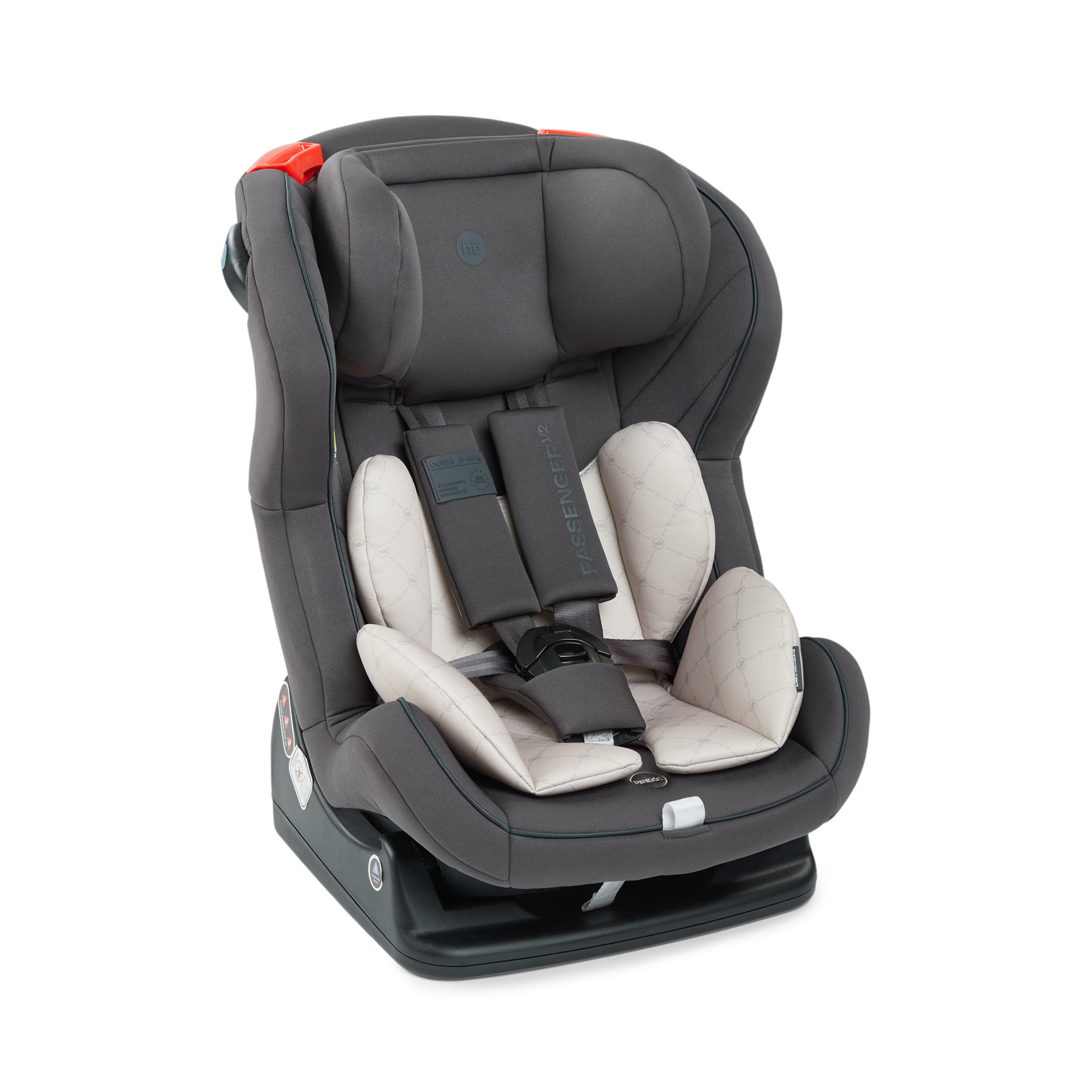 Автокресло Happy Baby Passenger V2 Dark grey купить по цене 8999 ₽ в  интернет-магазине Детский мир