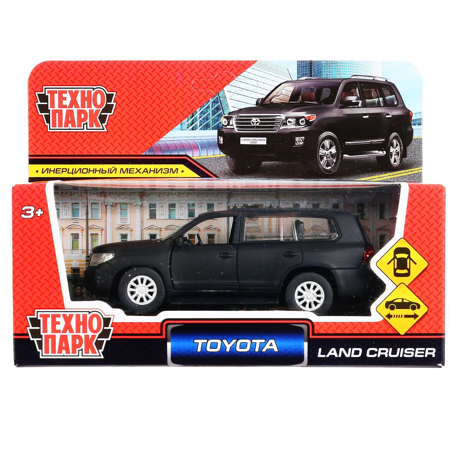 Машина Технопарк Toyota land cruiser 299823 299823 - фото 2