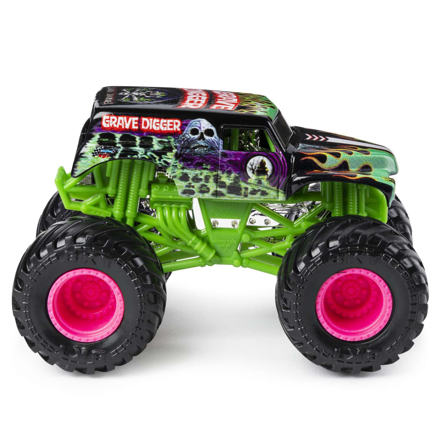 Машинка Monster Jam 1:64 Grave Digger 6044941/20116893 6044941 - фото 4