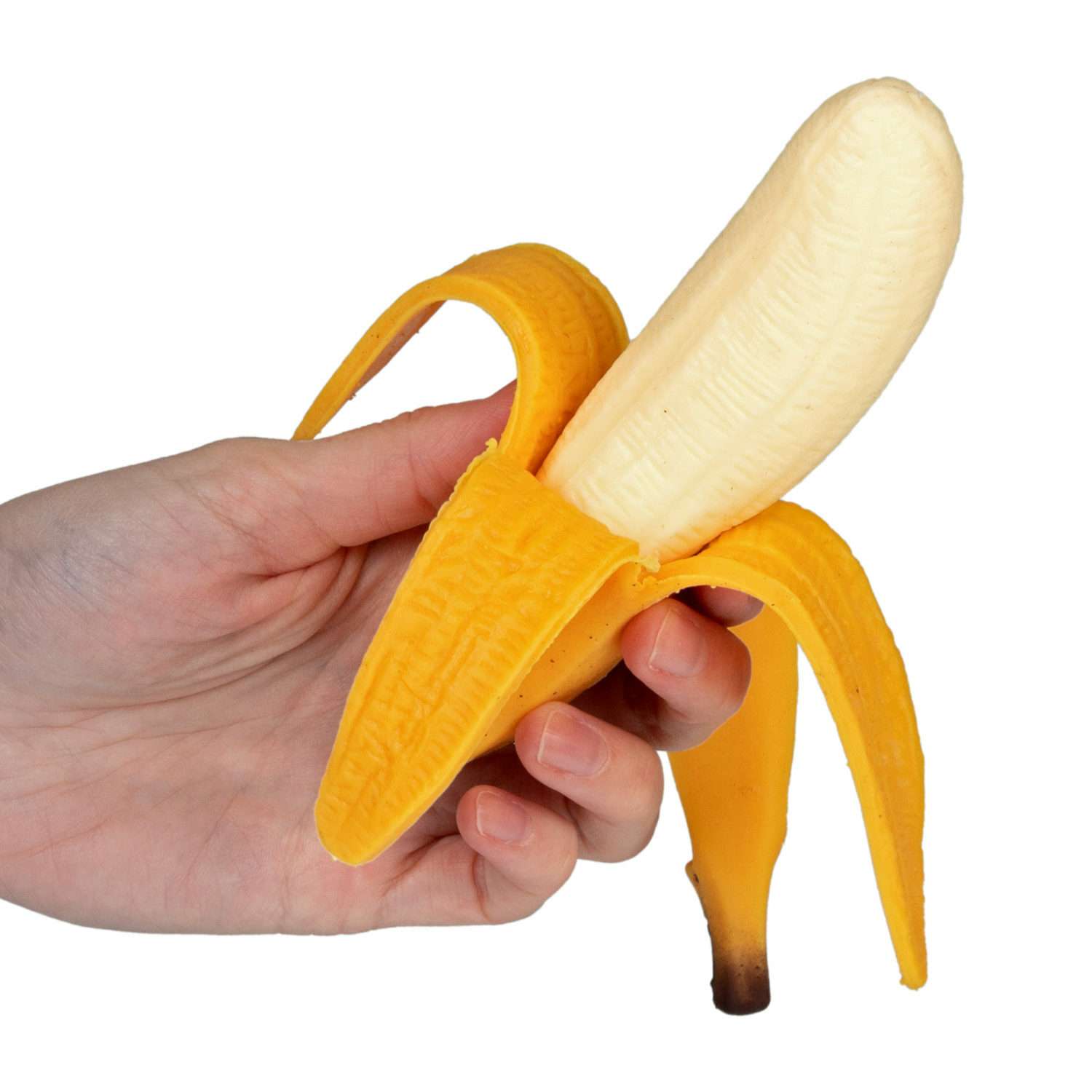 Антистресс Банан Крутой замес 1TOY игрушка для рук жмякалка мялка тянучка 1 шт - фото 1