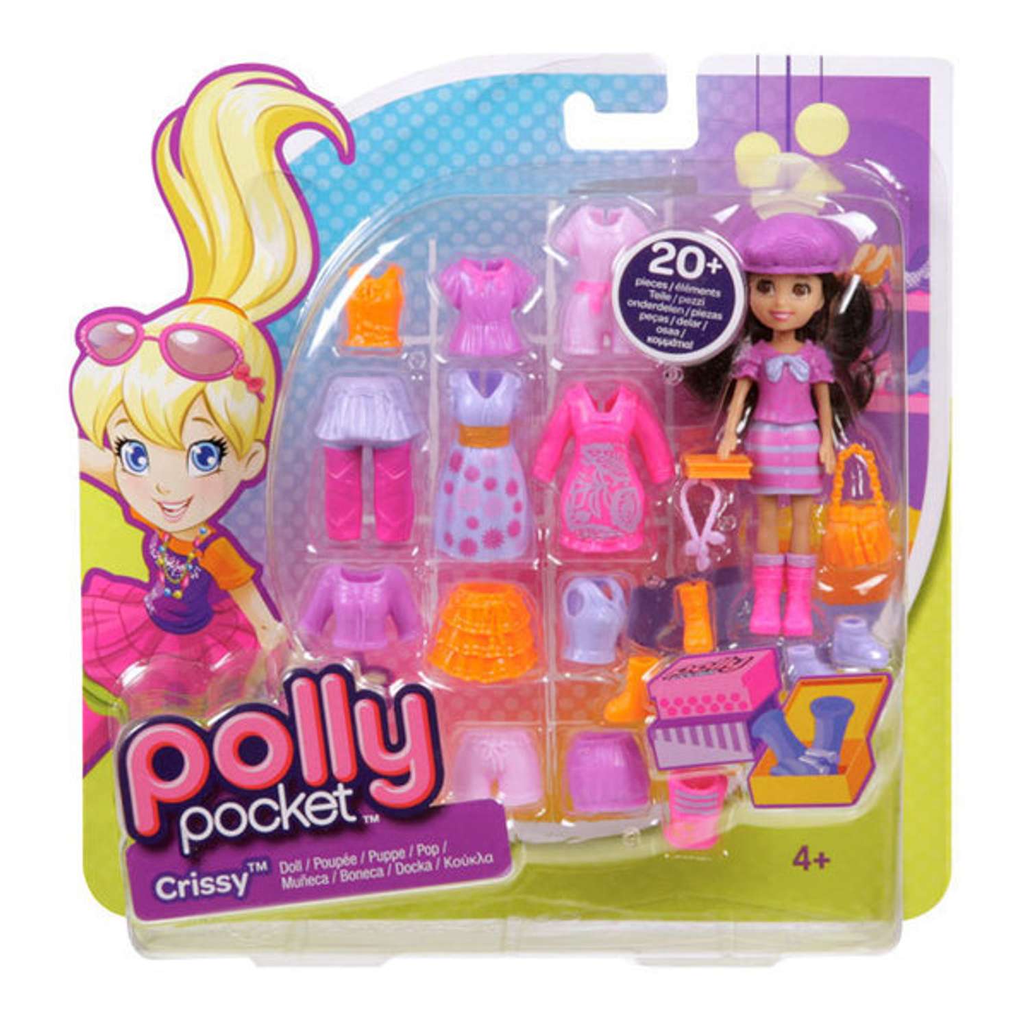 Кукла Barbie POLLY POCKET FASHION с аксессуарами в ассортименте 179755/Y7610 - фото 2