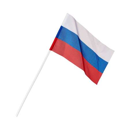 Флаг Rabizy РФ на пластиковой трубочке