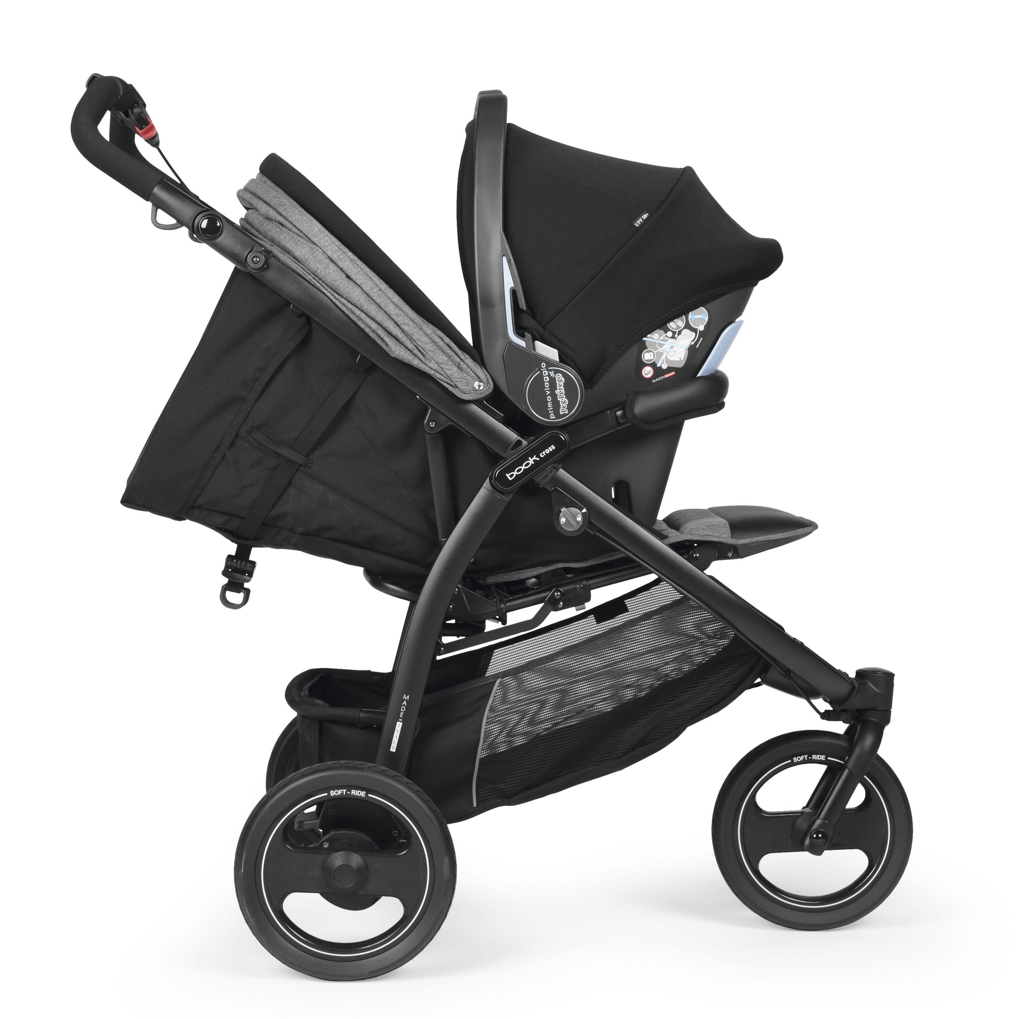 Коляска прогулочная Peg-Perego Book Cross Cinder - фото 7