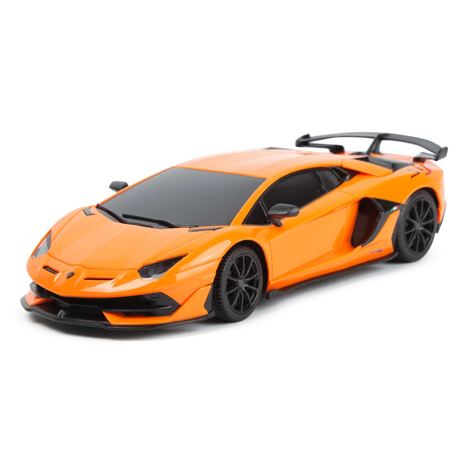 Машина Rastar РУ 1:24 Aventador SVJ Оранжевая 96100 - фото 3