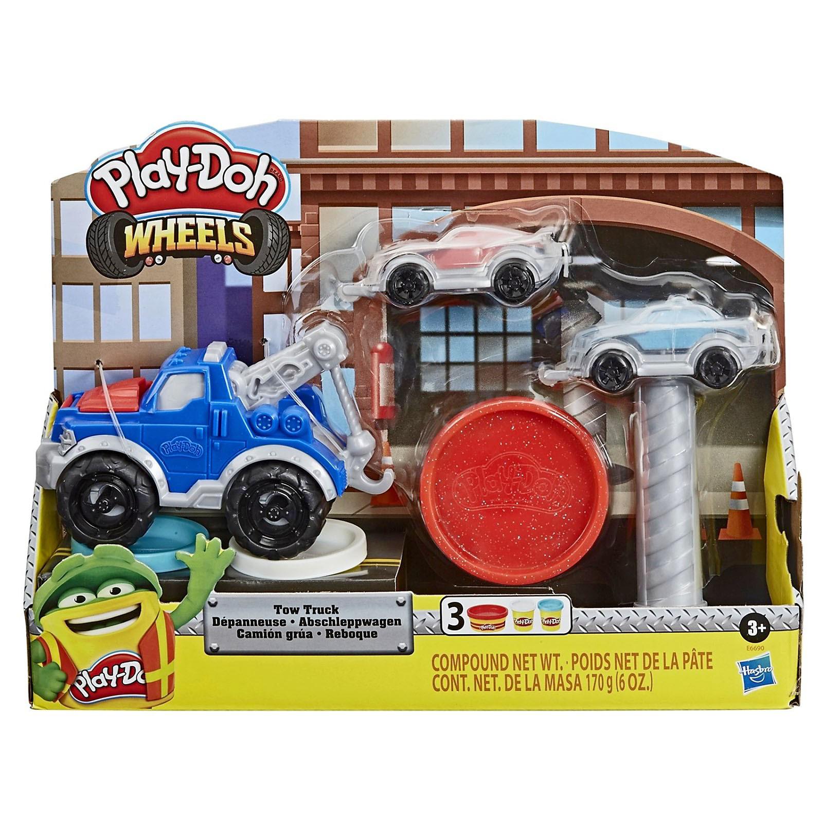 Набор для творчества Hasbro Wheels Эвакуатор Плей-До - фото 2