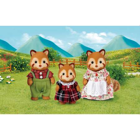 Набор Sylvanian Families "Семья Красных панд", 3 фигурки (5215)