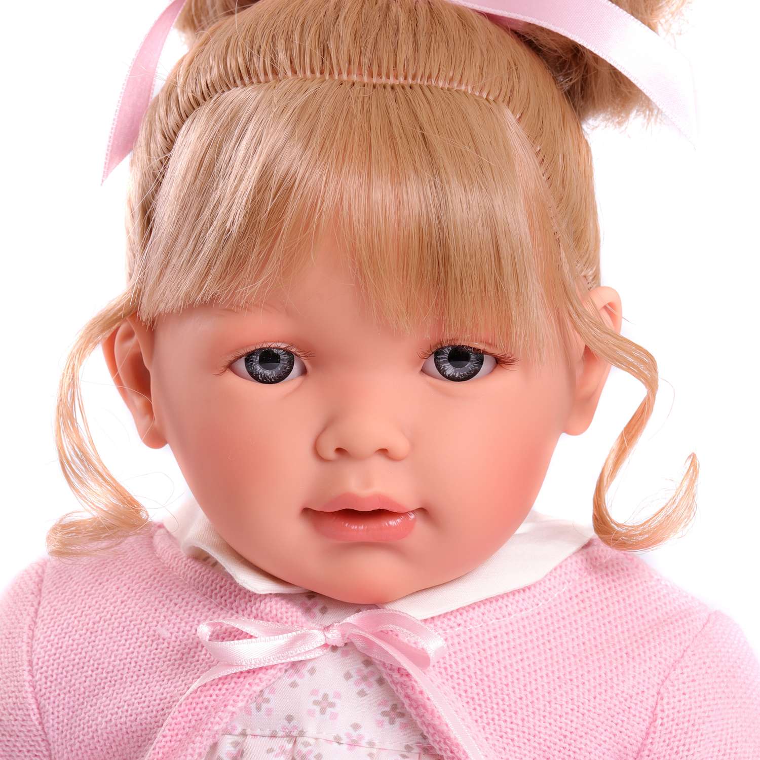 Кукла модель Antonio Juan Зои в розовом 52 см мягконабивная 1825 - фото 5